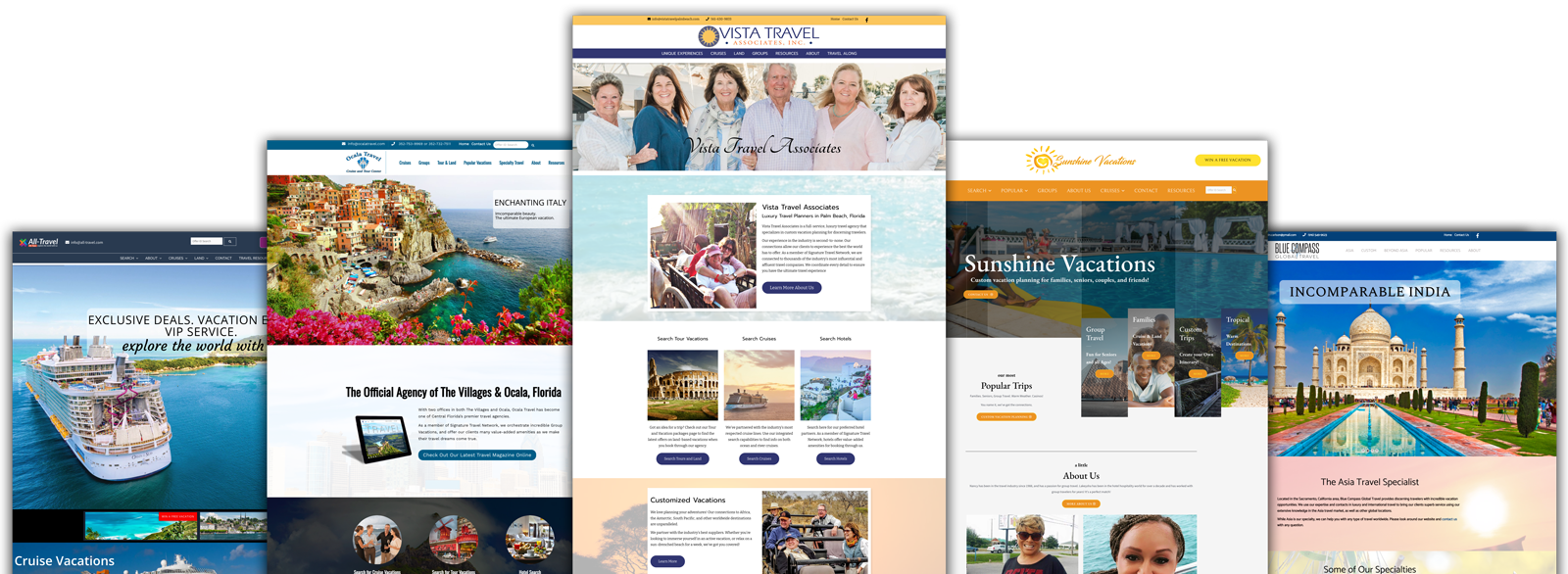 web design travel agency